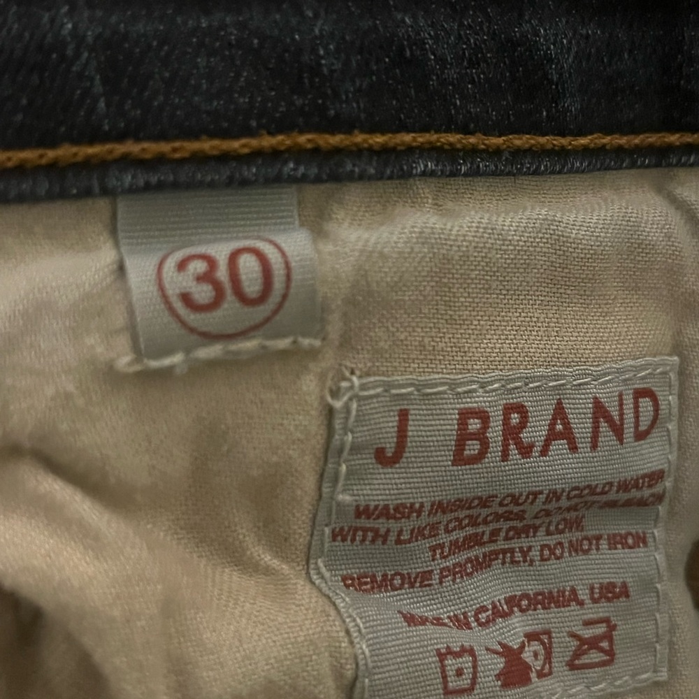 J Brand Skinny Leg Heirloom Jeans Size 30 - Picture 5 of 6